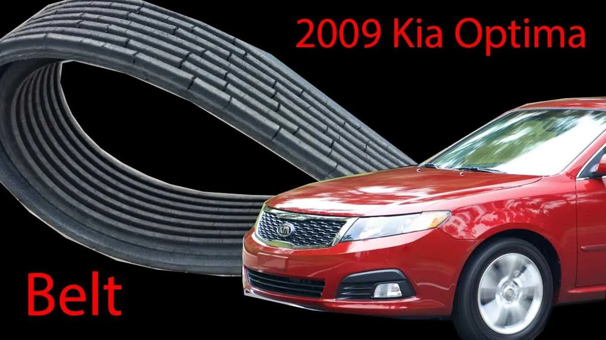 2009 kia optima belt diagram