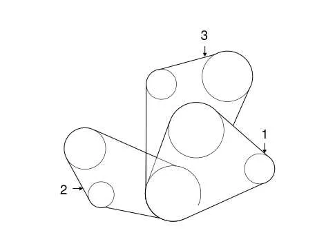 2009 toyota tacoma serpentine belt diagram