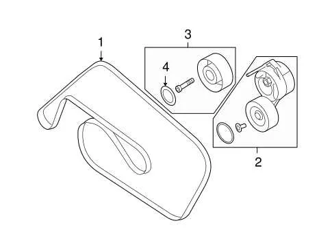 2010 audi a4 serpentine belt diagram