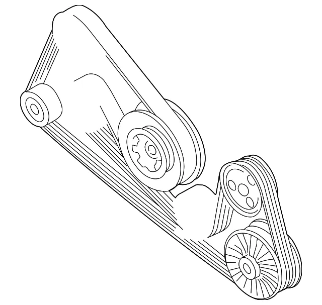 2010 audi a4 serpentine belt diagram