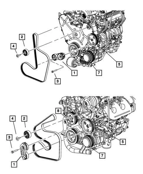 2010 dodge caravan belt diagram