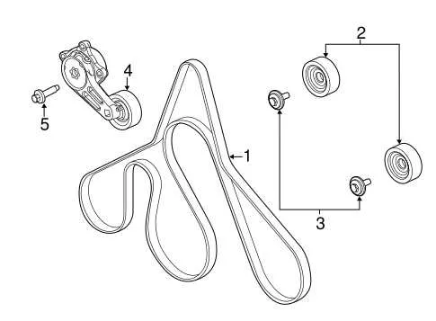 2010 ford f150 4.6 serpentine belt diagram