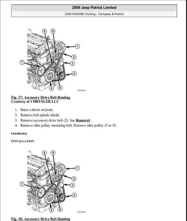 2010 jeep patriot belt diagram