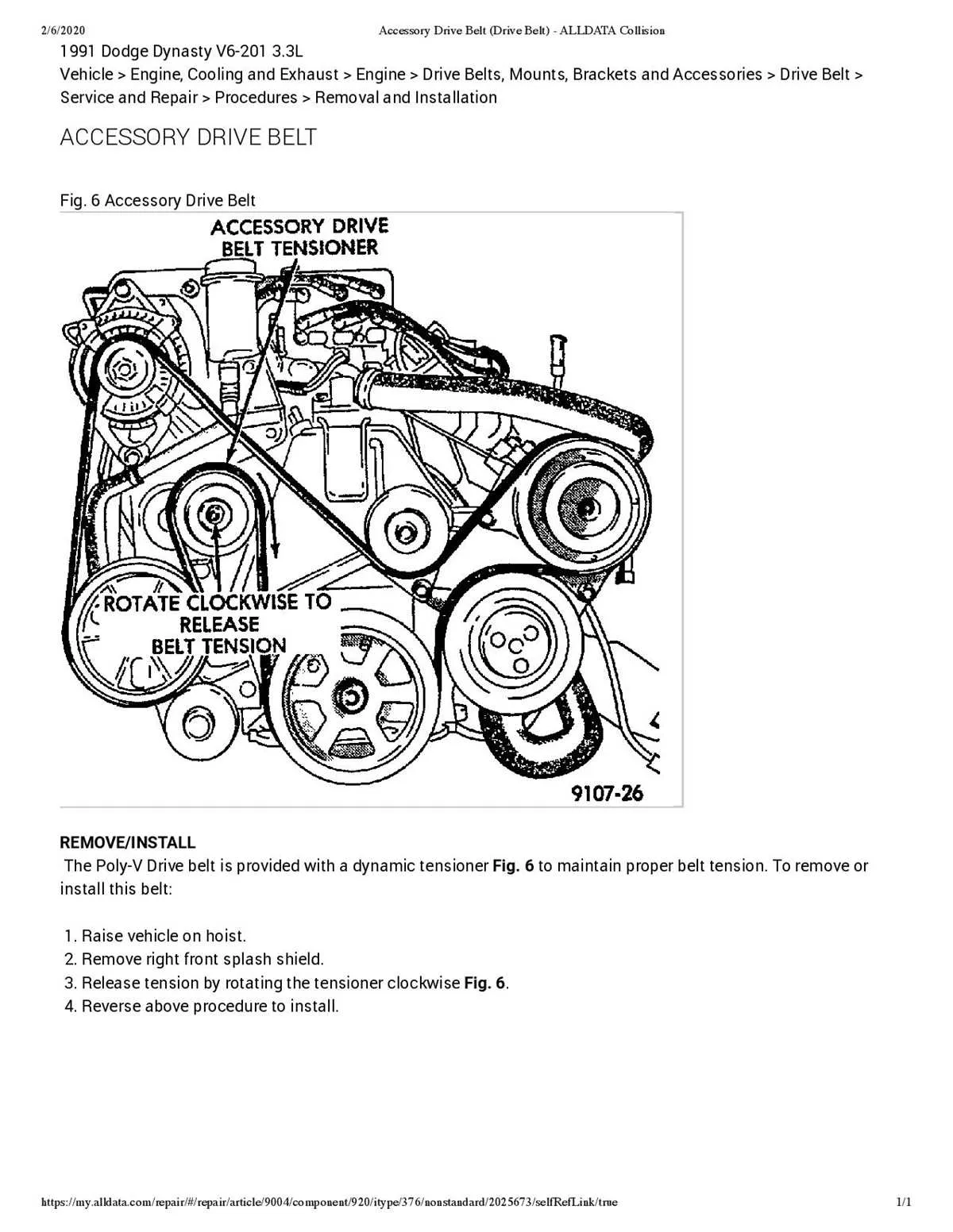 2010 jeep patriot belt diagram