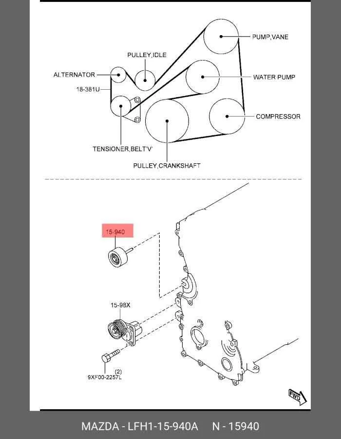 2010 mazda 6 belt diagram