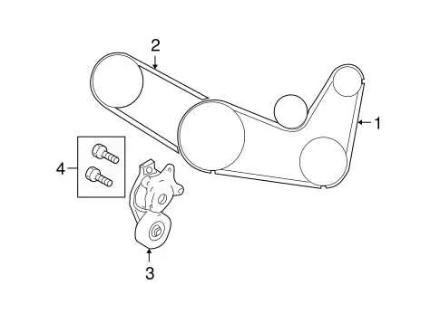 2010 mazda 6 serpentine belt diagram