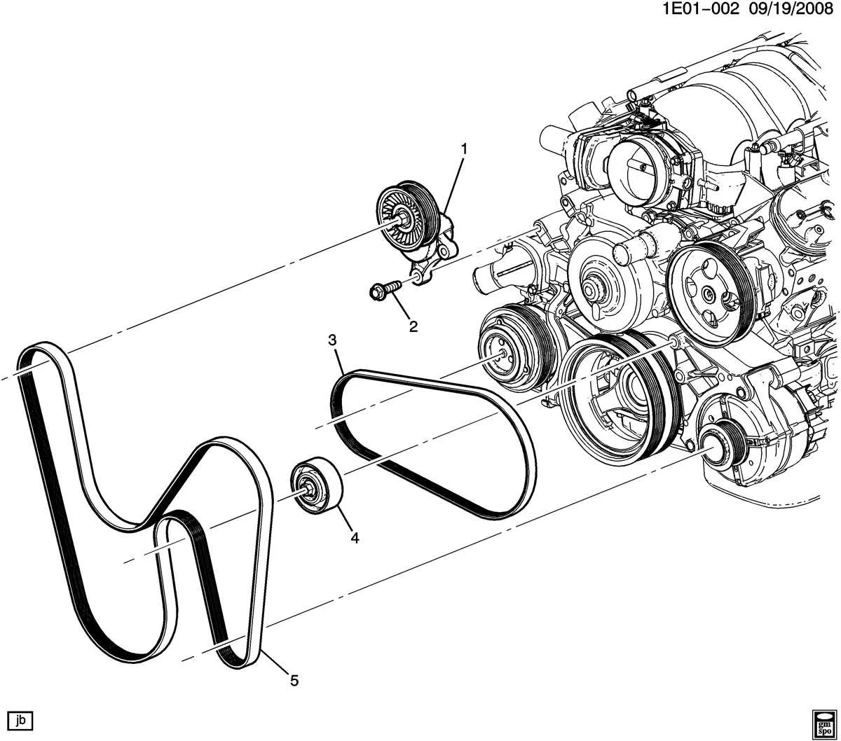 2010 camaro 3.6 belt diagram