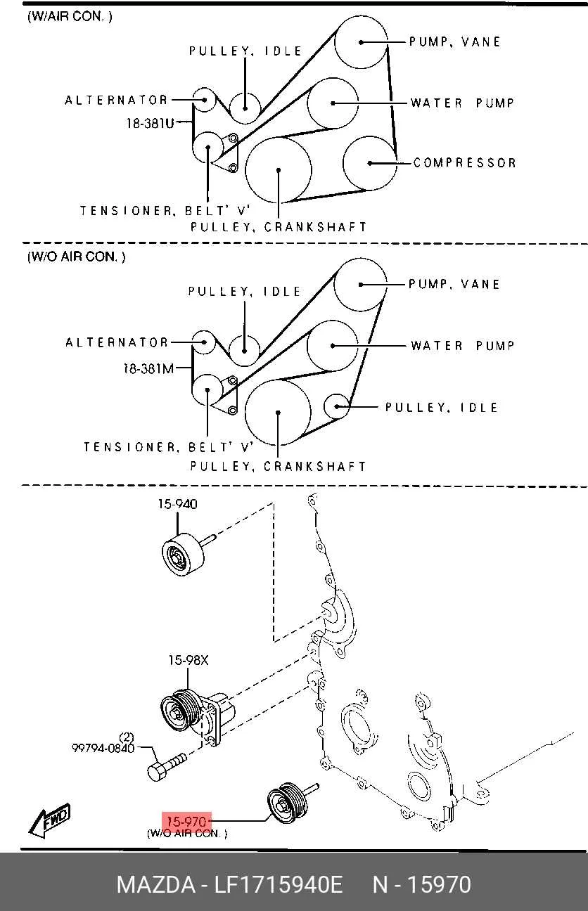 2010 mazda 3 serpentine belt diagram
