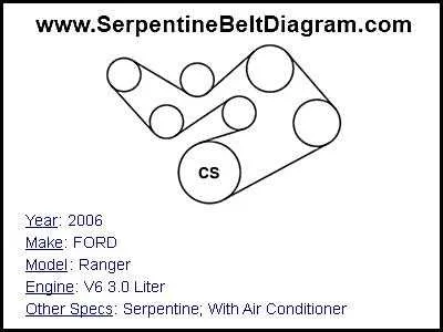 2010 mercury milan serpentine belt diagram