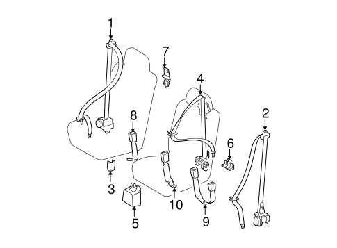 2010 toyota tundra belt diagram