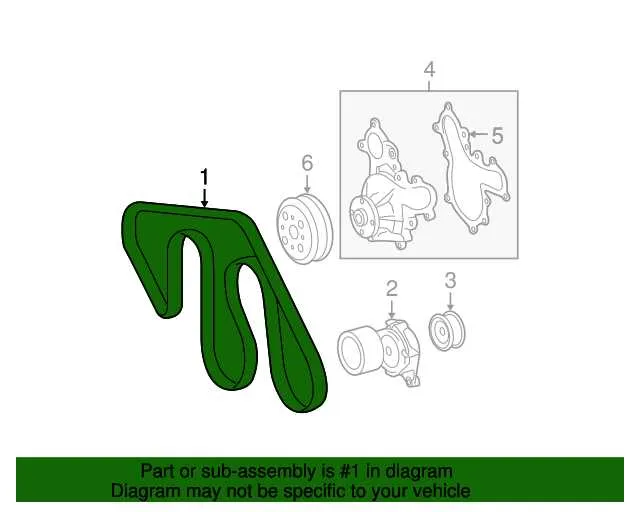 2010 toyota tundra serpentine belt diagram