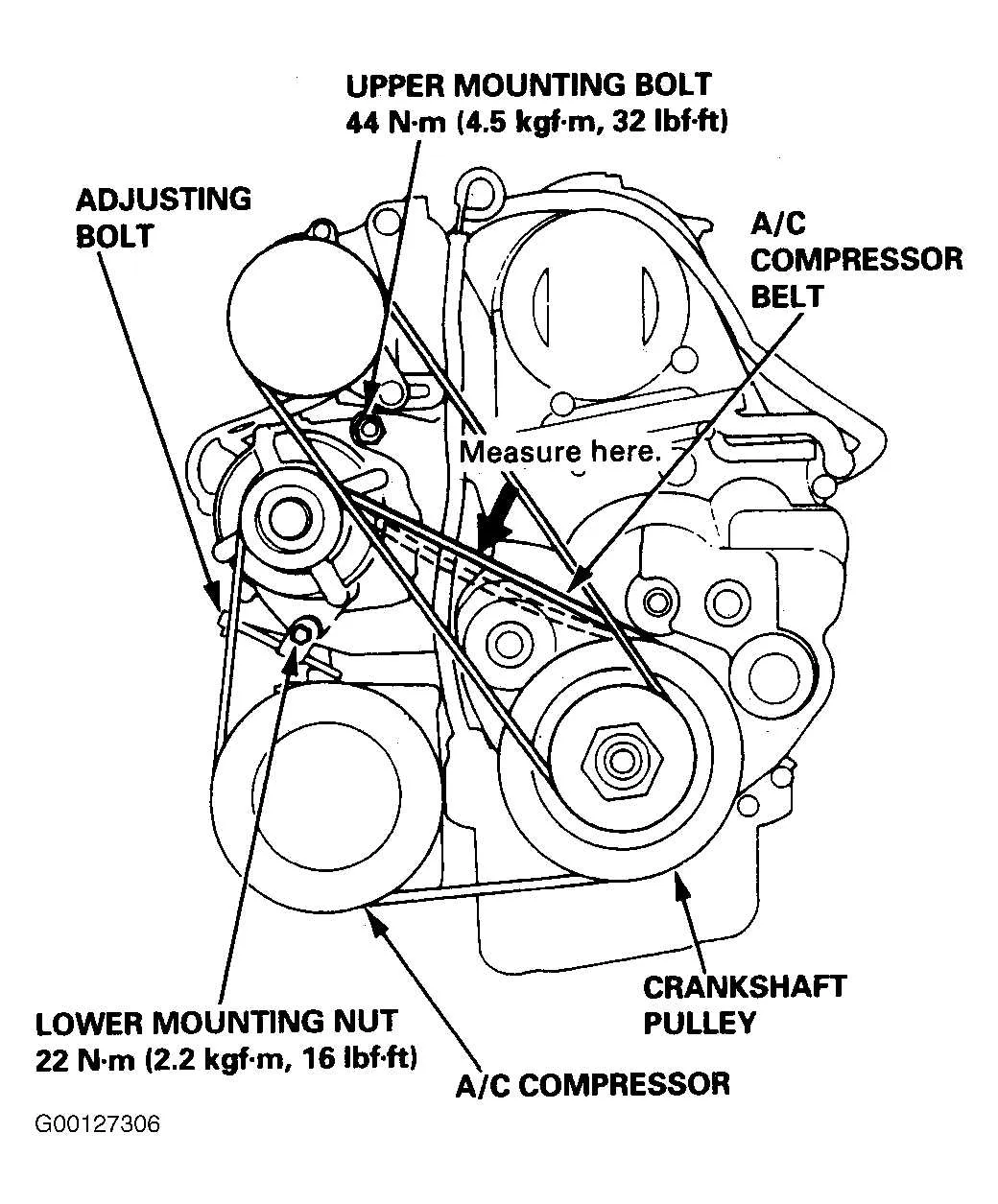 2011 acura mdx serpentine belt diagram