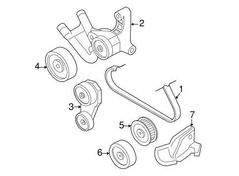 2011 buick regal belt diagram