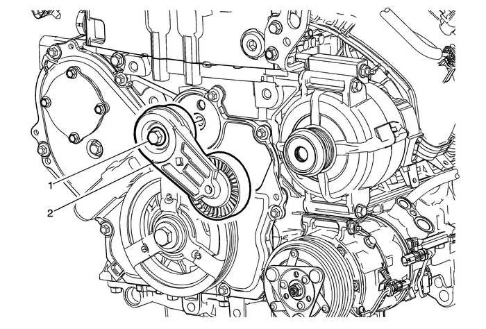 2011 chevy equinox serpentine belt diagram
