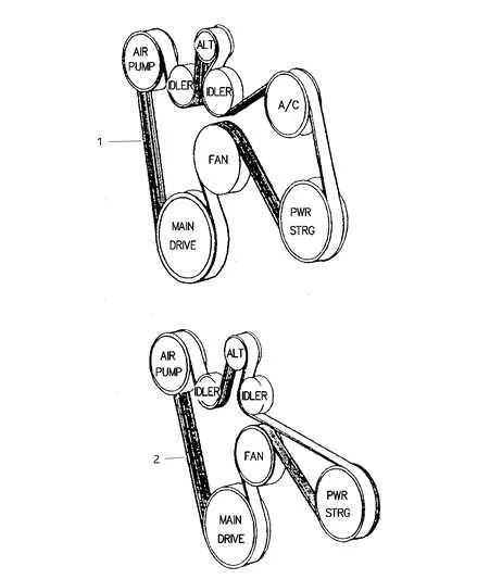 2011 dodge ram 1500 5.7 hemi serpentine belt diagram