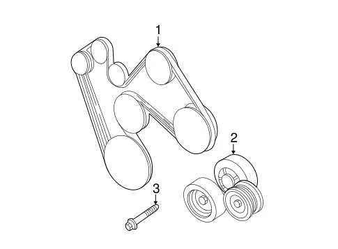 2011 dodge ram 1500 serpentine belt diagram