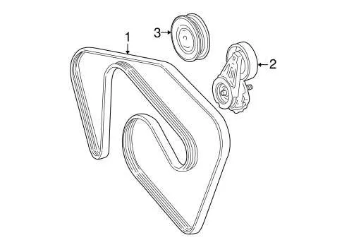 2011 ford edge belt diagram