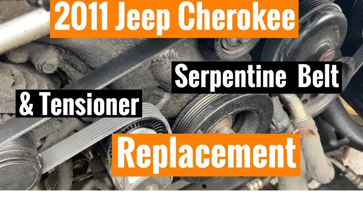 2011 jeep grand cherokee serpentine belt diagram