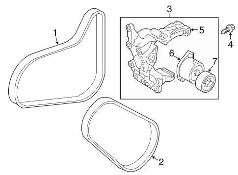 2011 kia forte belt diagram