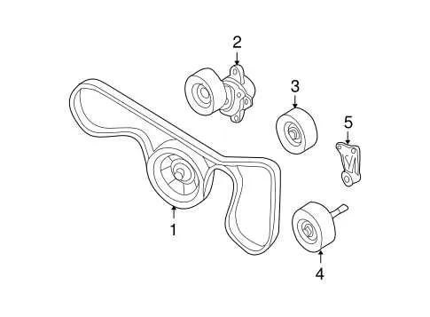 2011 nissan maxima belt diagram