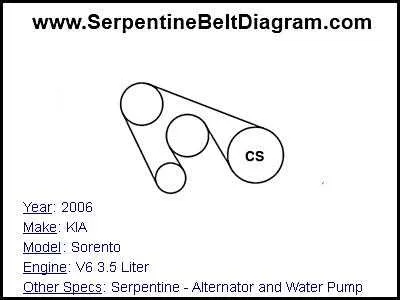 2011 toyota camry serpentine belt diagram
