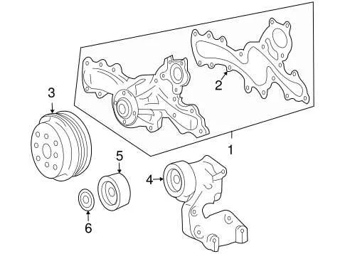 2011 toyota highlander serpentine belt diagram