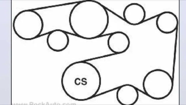 2011 toyota tacoma serpentine belt diagram