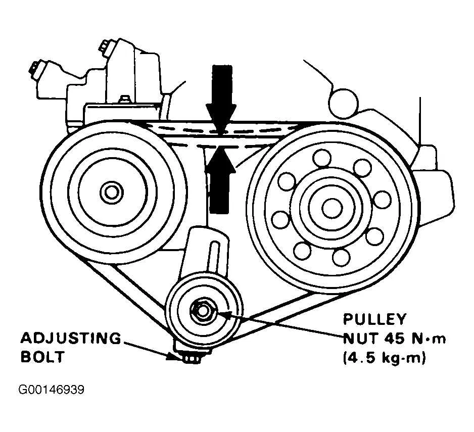 2011 acura mdx serpentine belt diagram