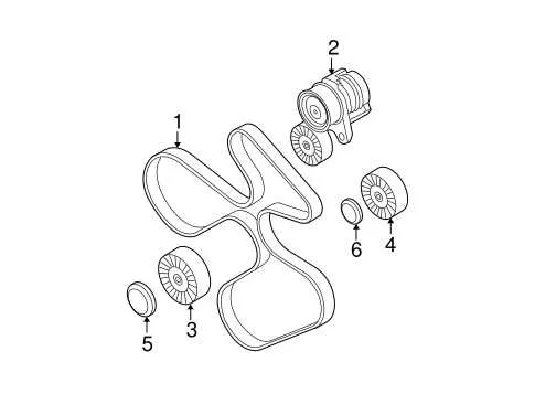2011 bmw 535i serpentine belt diagram