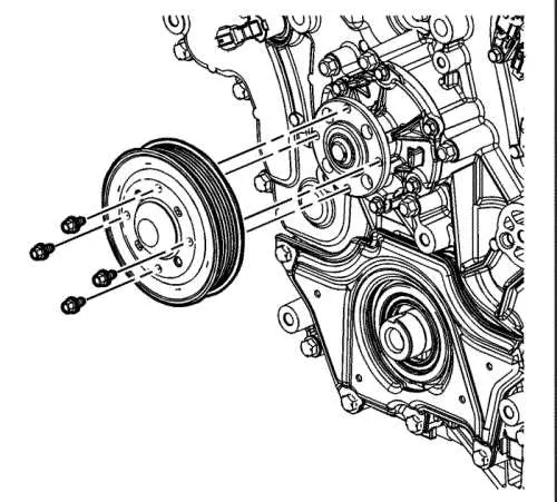 2011 cadillac srx serpentine belt diagram