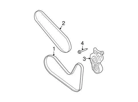 2011 ford fusion serpentine belt diagram