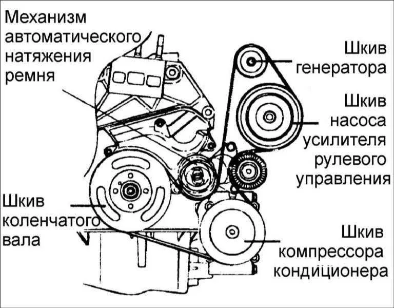 2011 hyundai tucson belt diagram