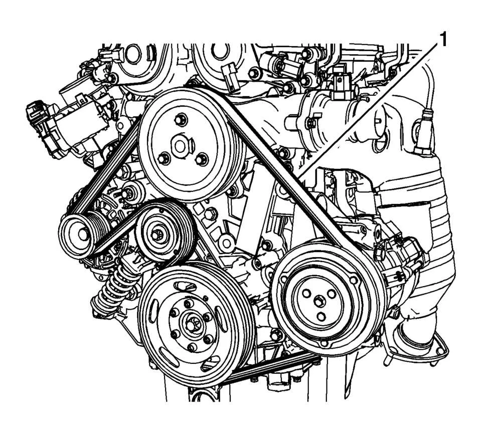 2012 chevy equinox serpentine belt diagram