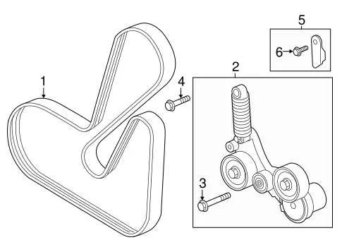 2012 chevy malibu belt diagram