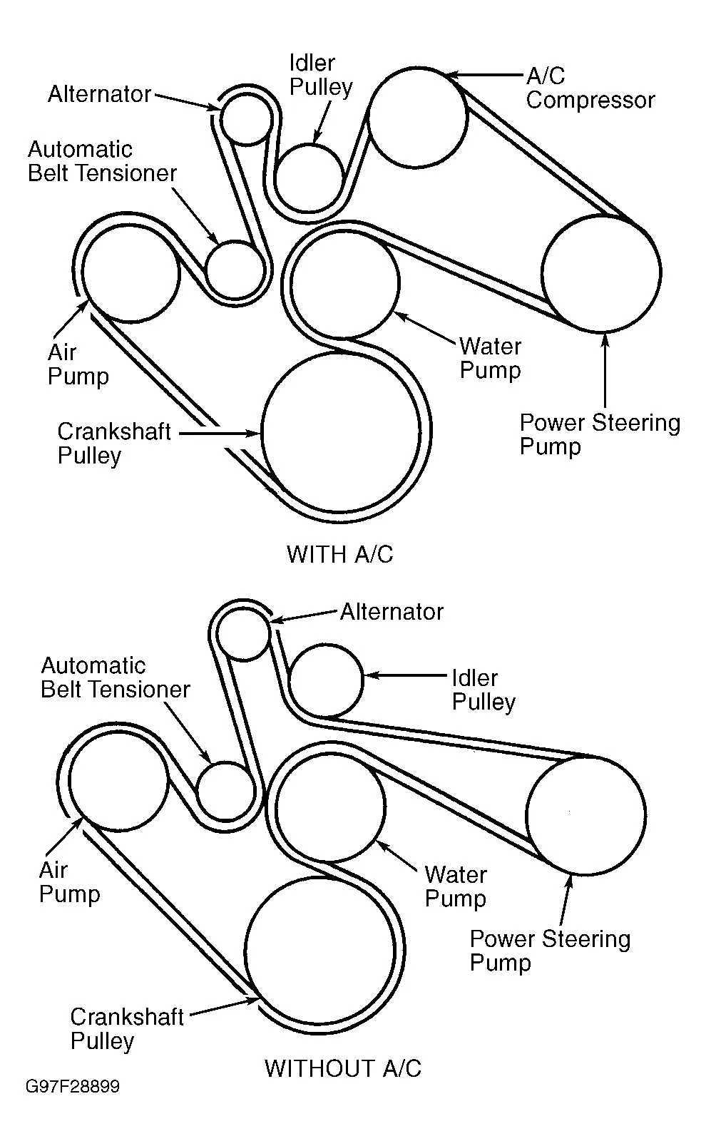 2012 honda pilot belt diagram