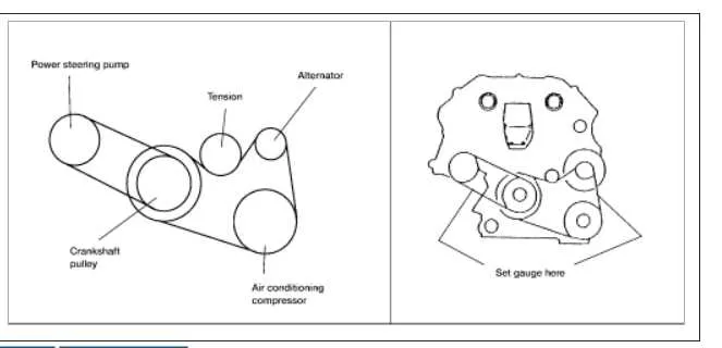 2012 nissan quest serpentine belt diagram
