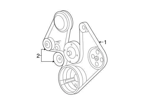 2012 vw passat serpentine belt diagram