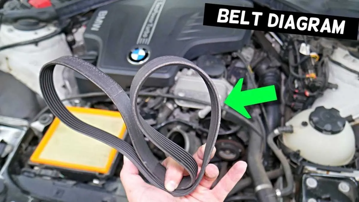 2012 bmw 740i serpentine belt diagram