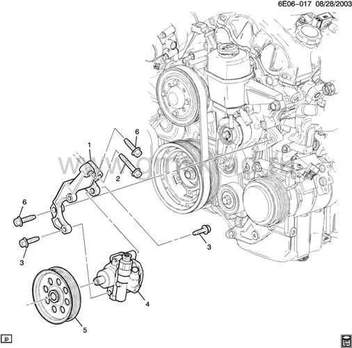 2012 cadillac srx belt diagram