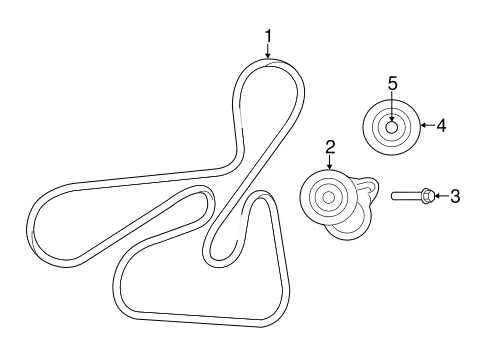 2012 chrysler 200 2.4 liter serpentine belt diagram