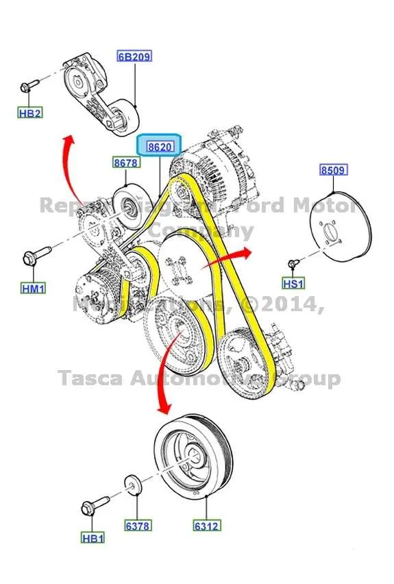 2012 f250 belt diagram
