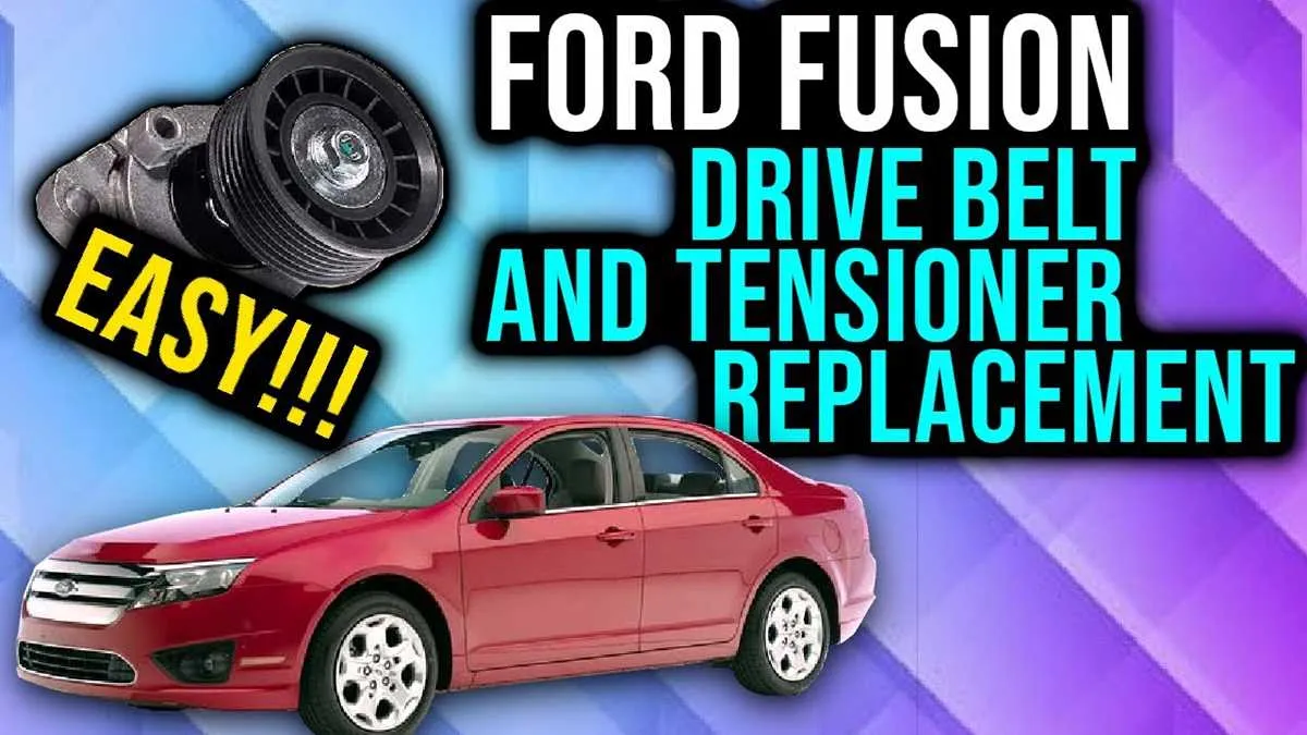 2012 ford fusion belt diagram