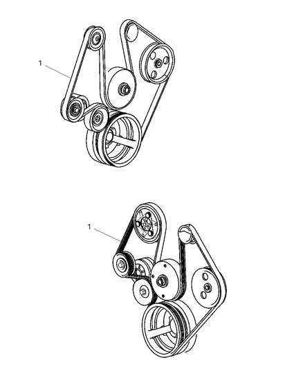 2012 jeep liberty serpentine belt diagram