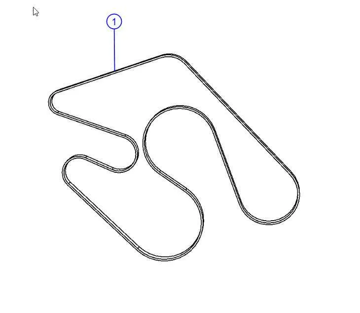 2013 6.7 cummins serpentine belt diagram
