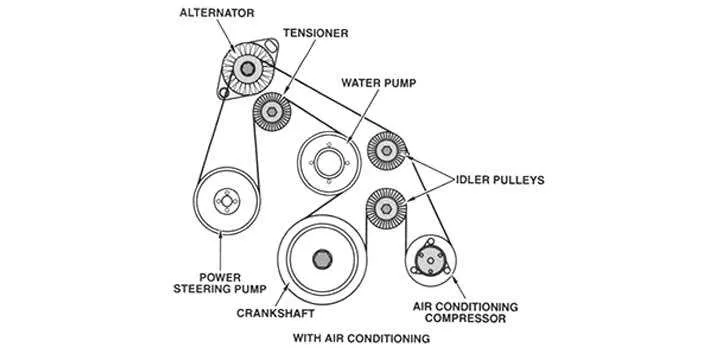 2013 altima belt diagram