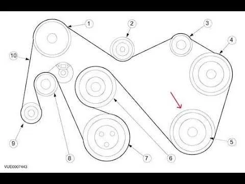 2013 ford transit serpentine belt diagram