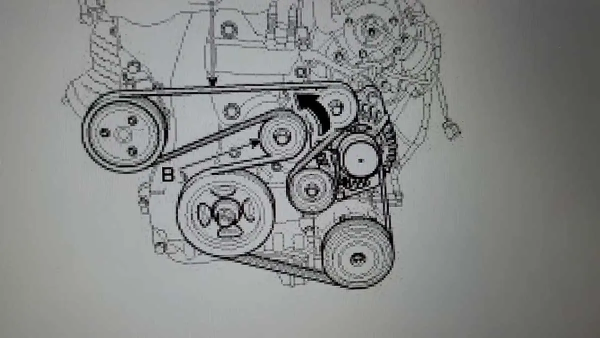 2013 kia optima belt diagram