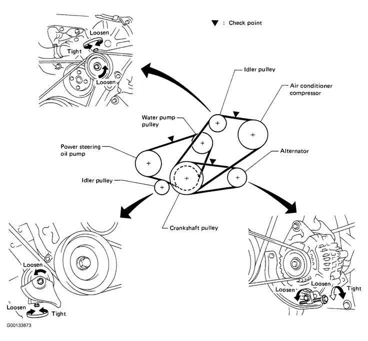 2013 nissan sentra belt diagram