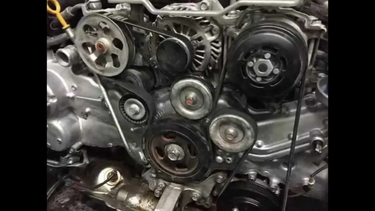 2013 subaru outback serpentine belt diagram