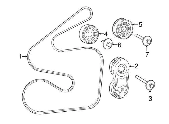 2013 chrysler 200 2.4 belt diagram